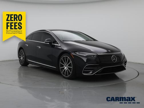 Black 2022 Mercedes-Benz EQS 580