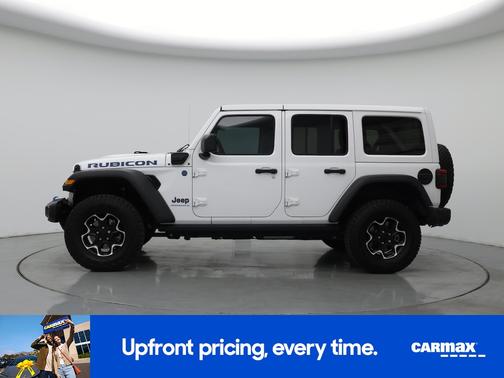 White 2023 Jeep Wrangler 4xe Unlimited Rubicon