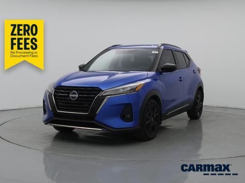 Blue 2023 Nissan Kicks SR