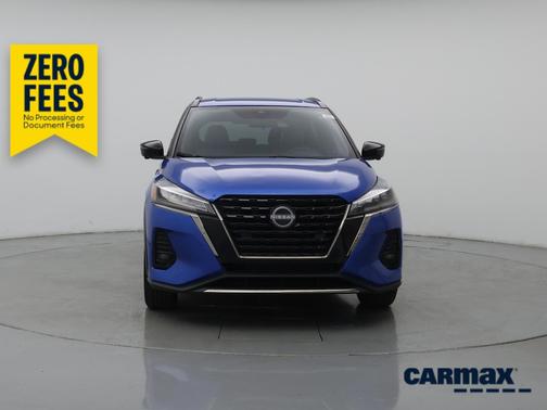 Blue 2023 Nissan Kicks SR