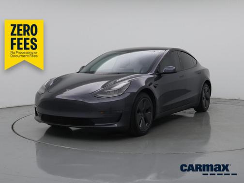 Gray 2023 Tesla Model 3