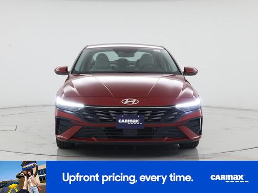 Red 2025 Hyundai ELANTRA HEV Limited