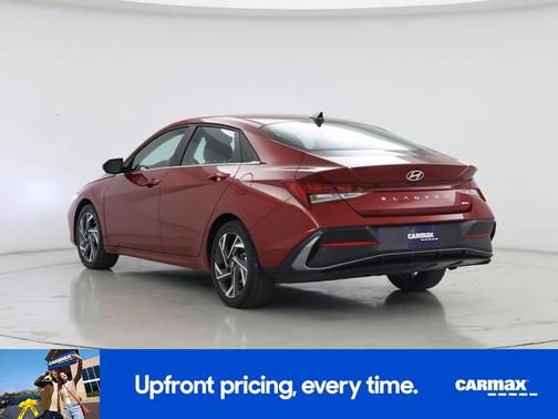 Red 2025 Hyundai ELANTRA HEV Limited