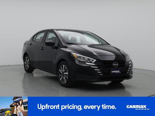 Black 2025 Nissan Versa SV