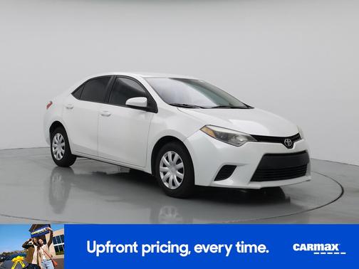 White 2014 Toyota Corolla LE Eco