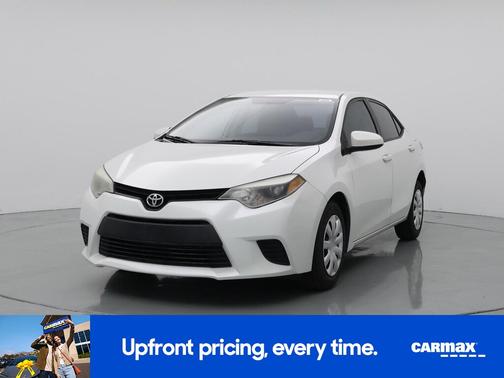 White 2014 Toyota Corolla LE Eco