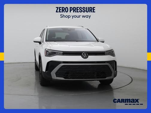 White 2025 Volkswagen Taos SE