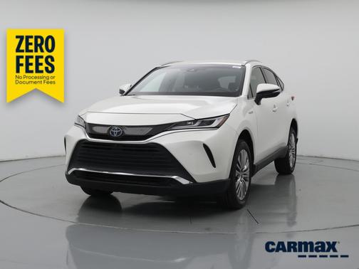 White 2021 Toyota Venza Limited