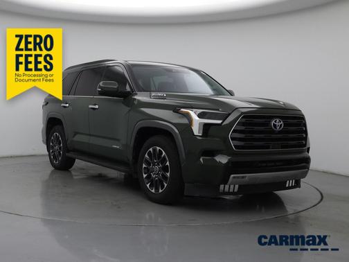 Green 2023 Toyota Sequoia Limited