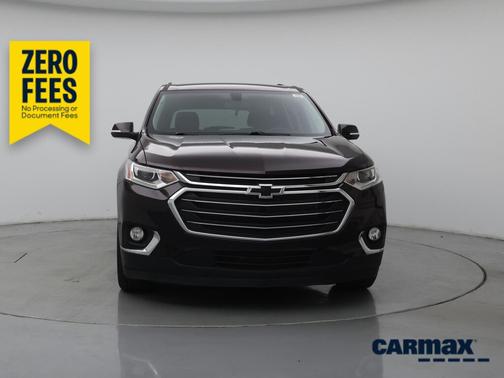 Burgundy 2020 Chevrolet Traverse LT Cloth