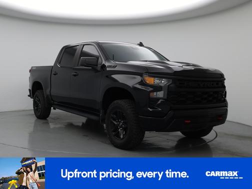 Black 2024 Chevrolet Silverado 1500 Custom Trail Boss