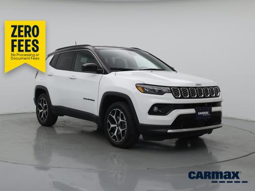White 2025 Jeep Compass Limited