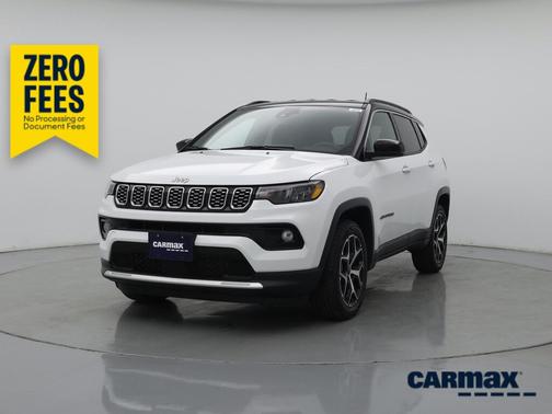 White 2025 Jeep Compass Limited