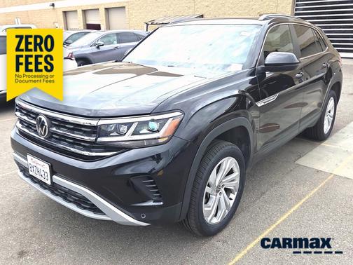Black 2020 Volkswagen Atlas Cross Sport SEL