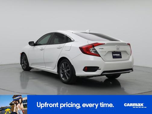 White 2020 Honda Civic EX