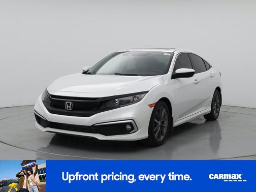 White 2020 Honda Civic EX