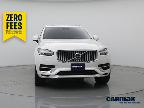 White 2024 Volvo XC90 Recharge Plug-In Hybrid T8 Ultimate Bright Theme