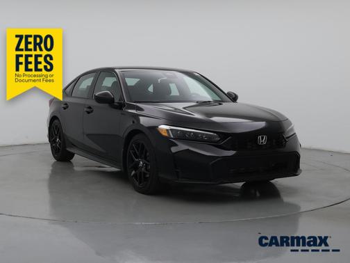 Black 2026 Honda Civic Sport
