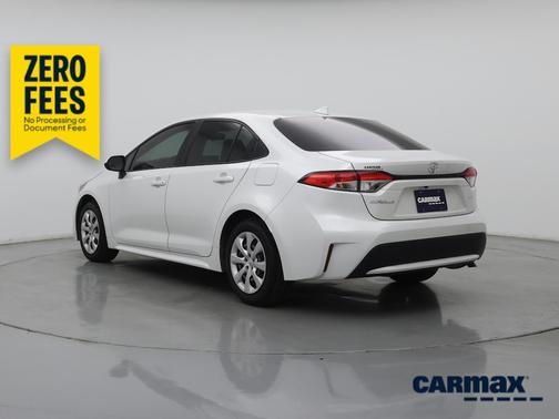 White 2022 Toyota Corolla LE