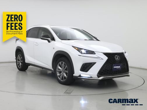 White 2020 Lexus NX 300 F-Sport