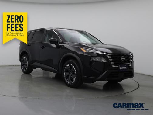Black 2025 Nissan Rogue SV