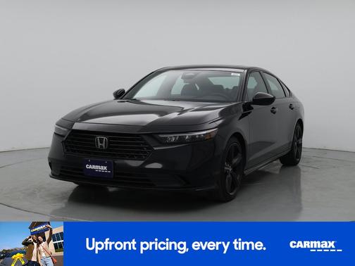 Black 2024 Honda Accord Hybrid Sport-L