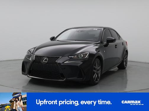 Black 2017 Lexus IS 200t F-Sport