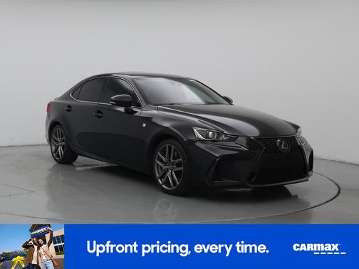 Black 2017 Lexus IS 200t F-Sport