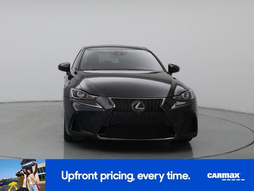 Black 2017 Lexus IS 200t F-Sport