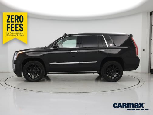 Black 2015 Cadillac Escalade Platinum