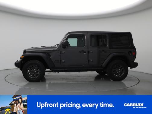 Black 2025 Jeep Wrangler Sport S