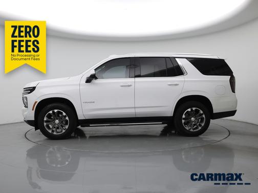 White 2025 Chevrolet Tahoe LT