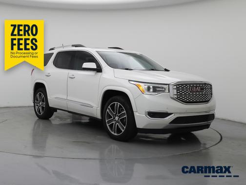 White 2019 GMC Acadia Denali