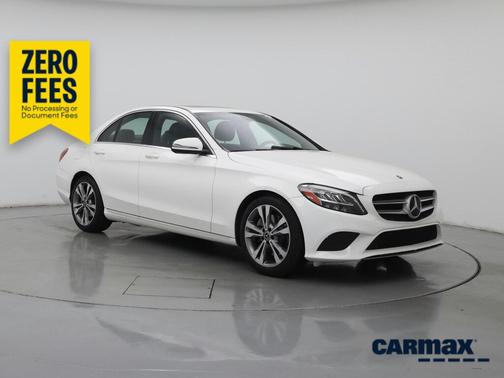 White 2019 Mercedes-Benz C-Class