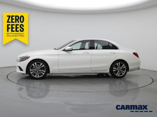 White 2019 Mercedes-Benz C-Class