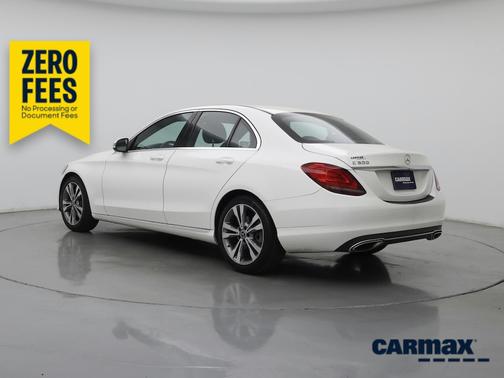White 2019 Mercedes-Benz C-Class