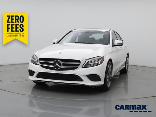 White 2019 Mercedes-Benz C-Class