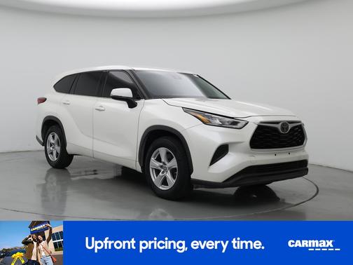 White 2020 Toyota Highlander L