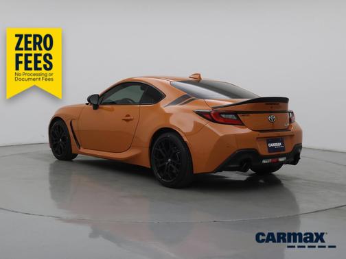 Orange 2023 Toyota GR86 10th Anniversary