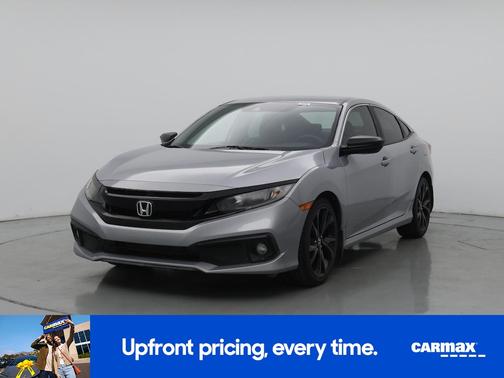 Gray 2019 Honda Civic Sport