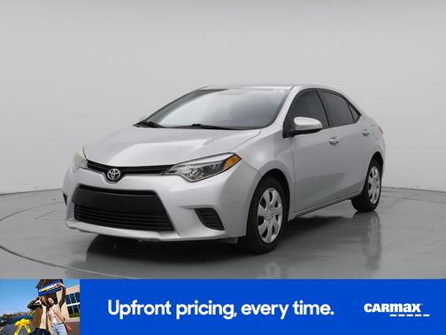 Silver 2015 Toyota Corolla LE