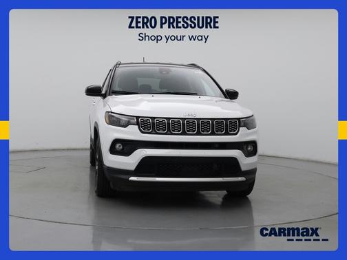 White 2025 Jeep Compass Limited