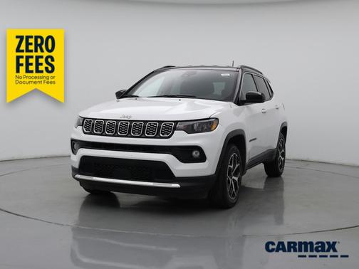 White 2025 Jeep Compass Limited