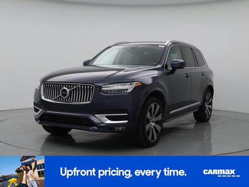 Blue 2022 Volvo XC90 T6 Inscription