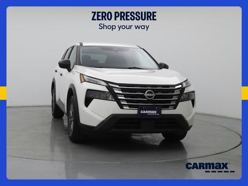 White 2024 Nissan Rogue S