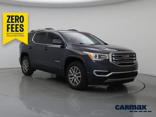 Blue 2019 GMC Acadia SLE