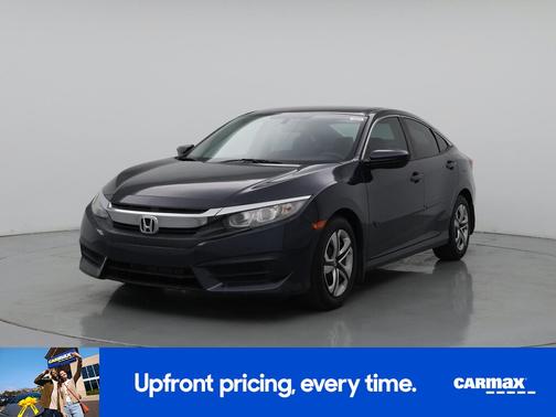 Blue 2018 Honda Civic LX