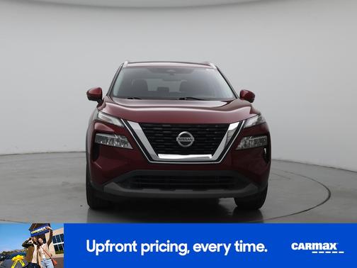 Red 2021 Nissan Rogue SV