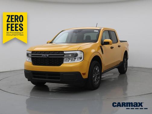 Orange 2022 Ford Maverick XLT