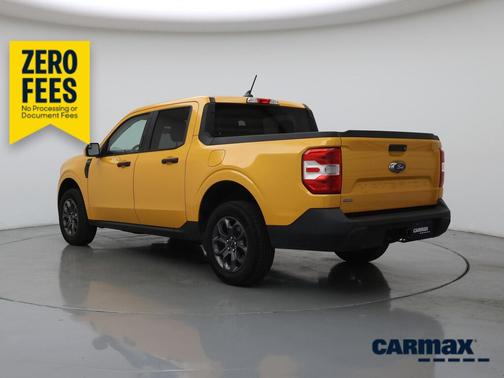 Orange 2022 Ford Maverick XLT